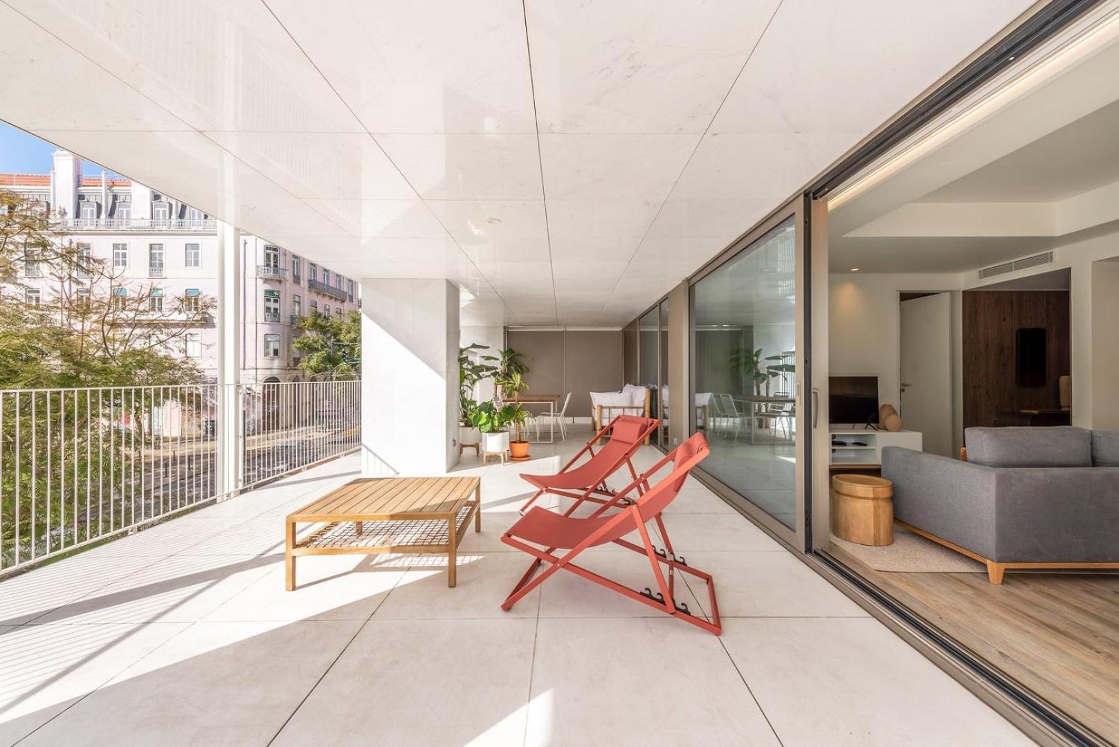Ferienwohnung Guestready - 2Br Apt Carlos I With Terrace And Gym Lisboa Exterior foto