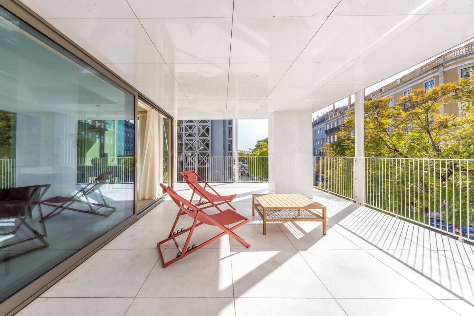 Ferienwohnung Guestready - 2Br Apt Carlos I With Terrace And Gym Lisboa Exterior foto